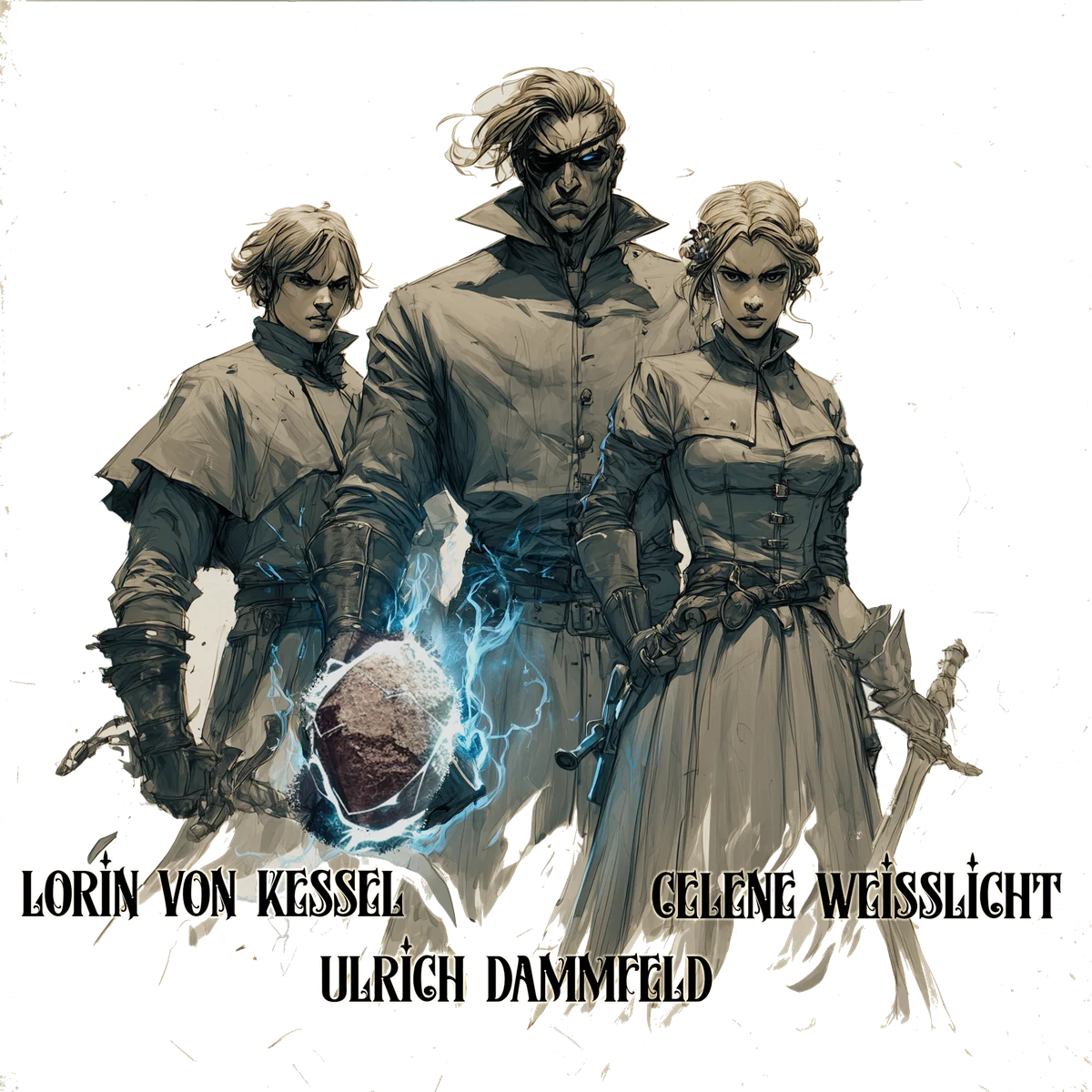 Alaric, Ulrich, Lorin & Celene